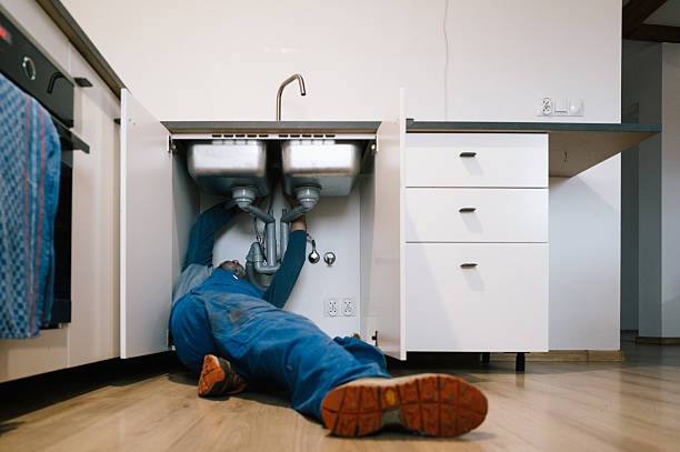 Professional Drain Cleaning technician working in Grapeville, PA
